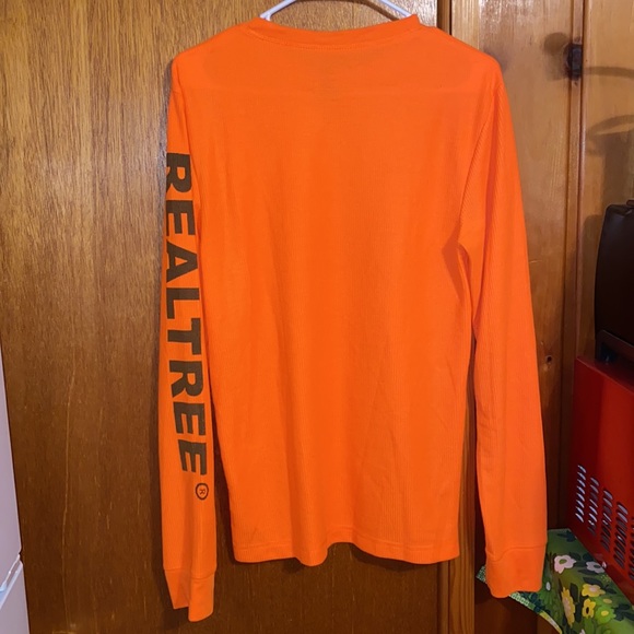 Realtree Neon Orange Long Sleeve Shirt - Picture 3 of 6